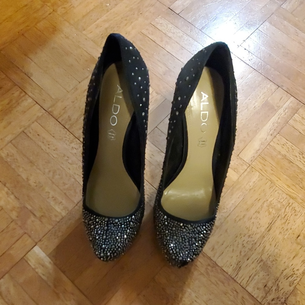 Aldo rhinestone NYE shoes